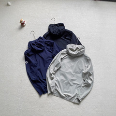 Bh5228春夏男女カップルピークシリーズ日版北方面軽量通気速乾日焼け止め皮膚服