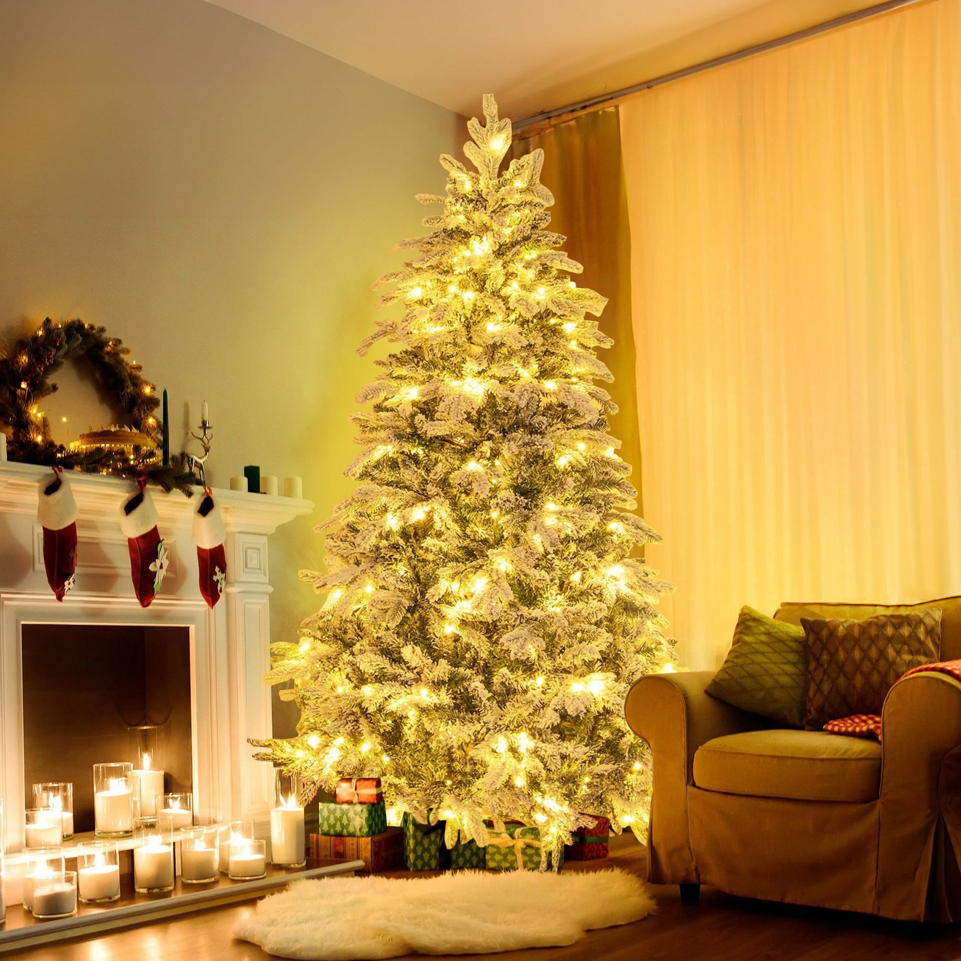[Factory Direct Sales] Velvet luxury Christmas Tree Christmas Tree…
