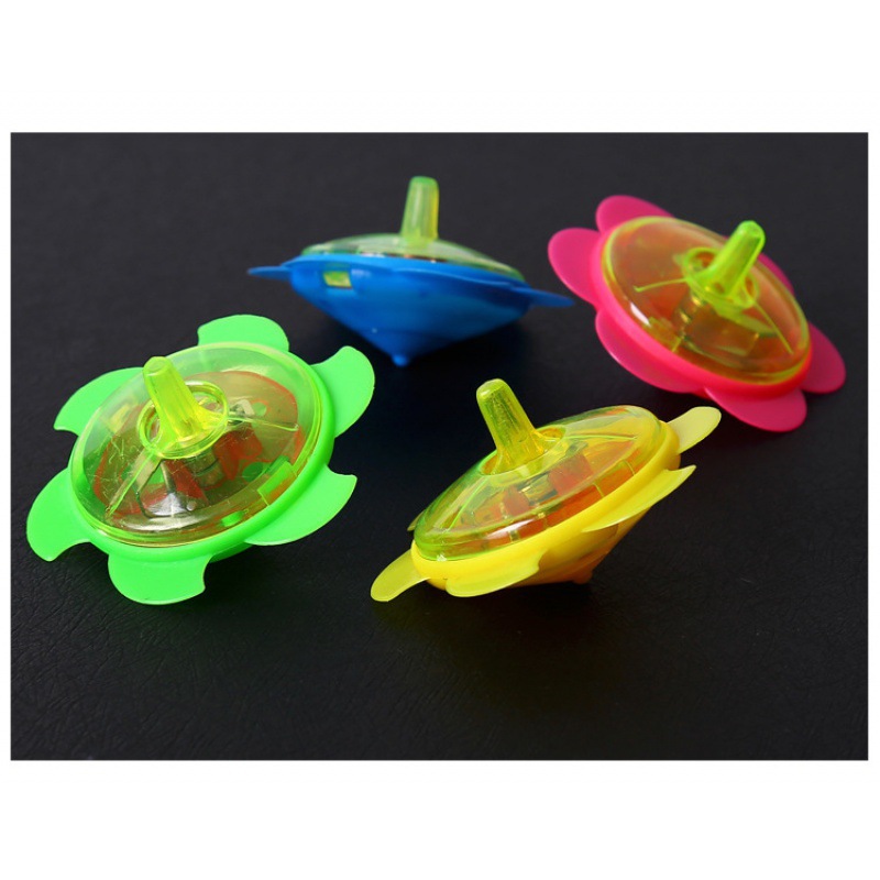 하늘색 빛나는 상단