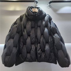 冬季加厚棉服女宽松面包服潮流宽松外套情侣立领保暖休闲棉服上衣