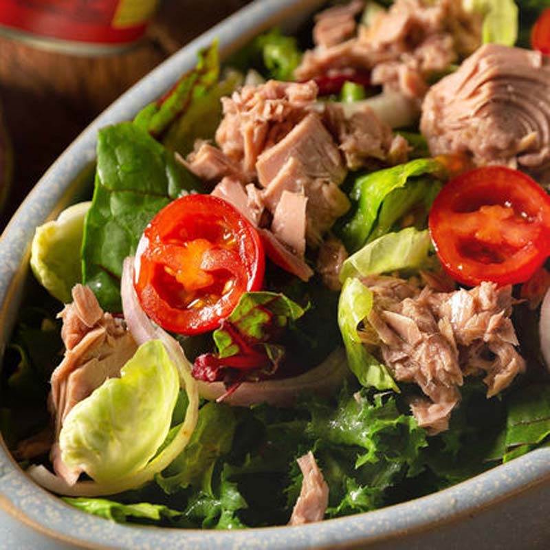 Tongyuan Korean Import Tuna Canned in Oil 100g Ready-to-Eat Seafood Tuna Canned Salad Sushi Ingredient