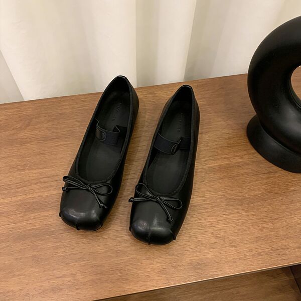 东大门平底粉色芭蕾舞单鞋2025年秋季新款复古缎面玛丽珍鞋平底鞋