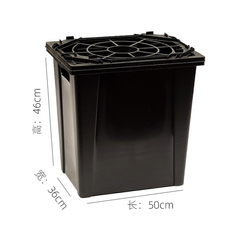 Florero Rectangular de Plástico Resistente a Caídas para Sala de Estar y Flores Secas image 15