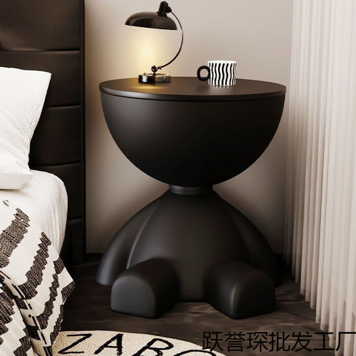 Decorative Cloud Shelf, Simple and Elegant Side Table for Living Room, Bedroom, Children's Room, Creative Flat-Top Tea Table, Unconventional Floor Decor