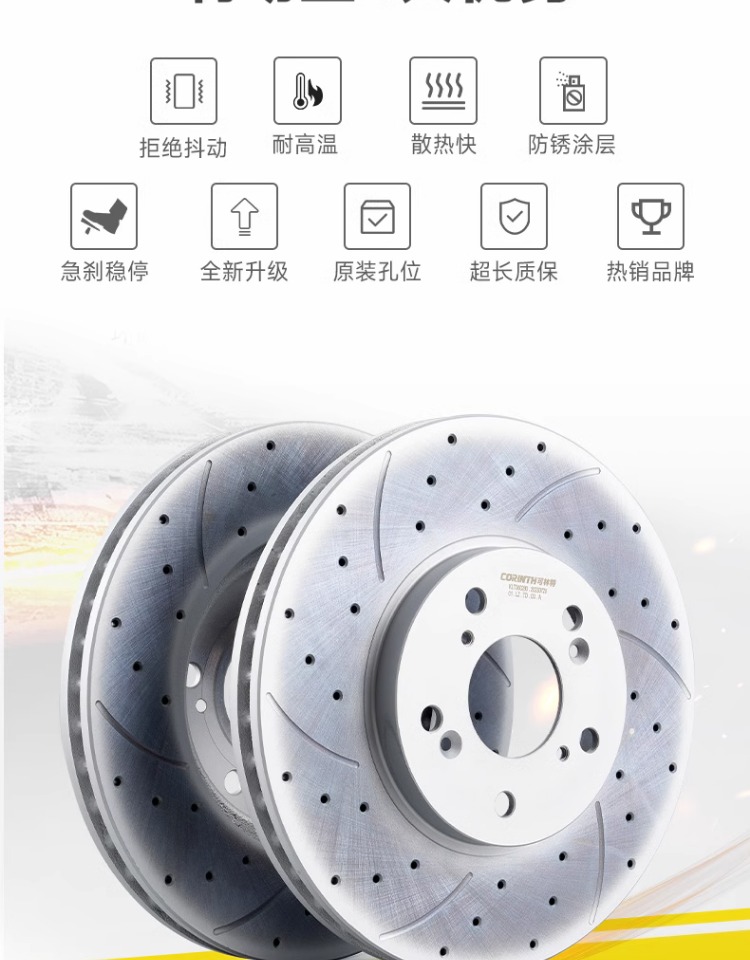 Suitable for Honda Accord Fit Civic Xrv Jade Binzhi Lingpai Odyssey Crv Crown Road Brake Disc Accessories
