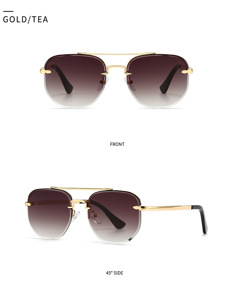 European and American Modern Retro Narrow Sunglasses High-End Women's Ins Style Sunglasses Versatile Trendyy Sunglasses 2456_voghion.com