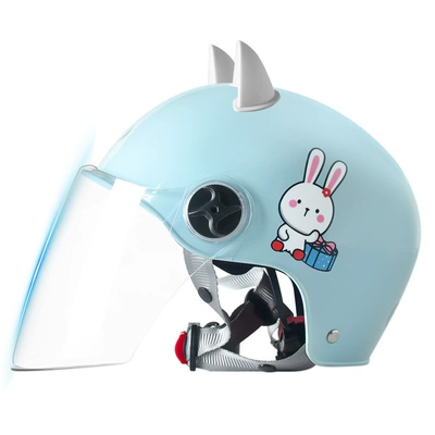 Motosiklet kaskı (dəbilqə): Summer Girl Electric Car Kids