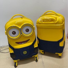 厂家批发大眼小黄人儿童行李箱便携旅行休闲卡通童趣简约拉杆箱