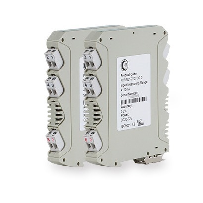 NHR-M38-31-5-A双路输出AC100-265V供电隔离器4-20mA隔离配电器