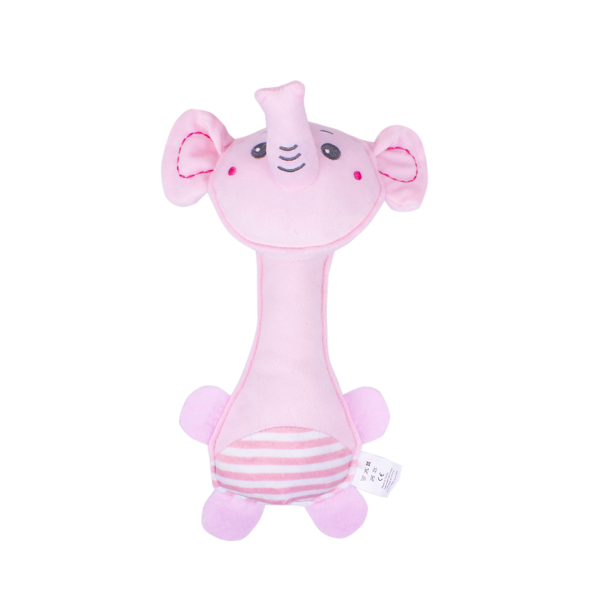 Bebé sonajero incorporado BB mano agarre Super lindo peluche juguete mano títeres fabricantes para un cabello