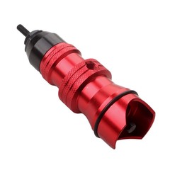 Cross-border factory electric rivet gun conversion joint Ram gun electric nut rivet conversion head red aluminum alloy