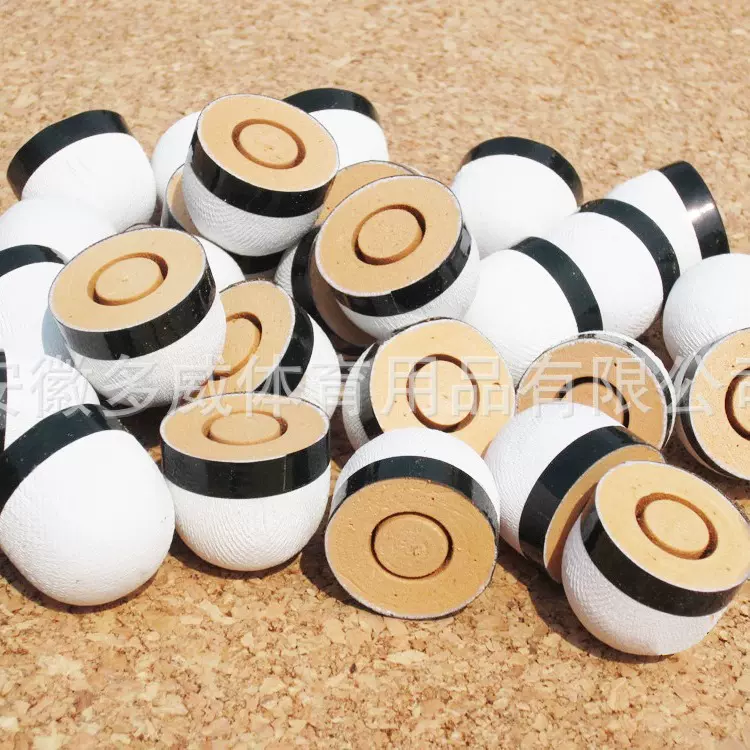 台纤中心孔球头可做中低档羽毛球安徽批发训练馆练习羽毛球头