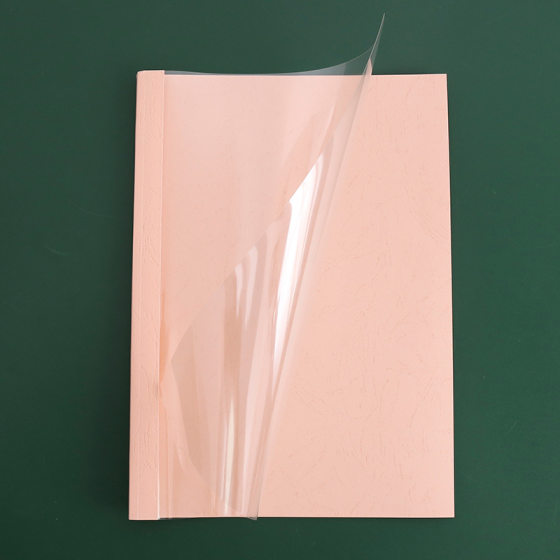 A4 Hot Melt Envelope Blank Transparent Cover Thickeneded Paper Glue Binding Machine Paper Envelope Hot Melt Binding Machine Consumables