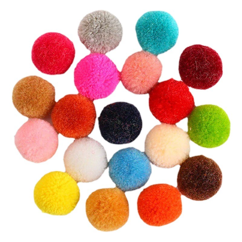 В наличии кашемировый цветной шерстяной мяч Bayberry diy детский игрушечный шерстяной мяч с фабрики прямой плюшевый мяч