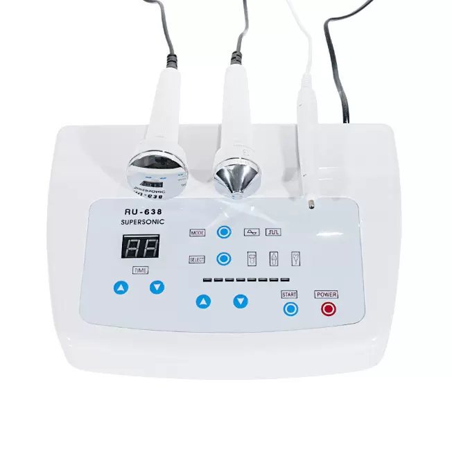 跨境专供三合一超声波痣仪面部小白痣笔嫩肤美容导入仪美容院专用