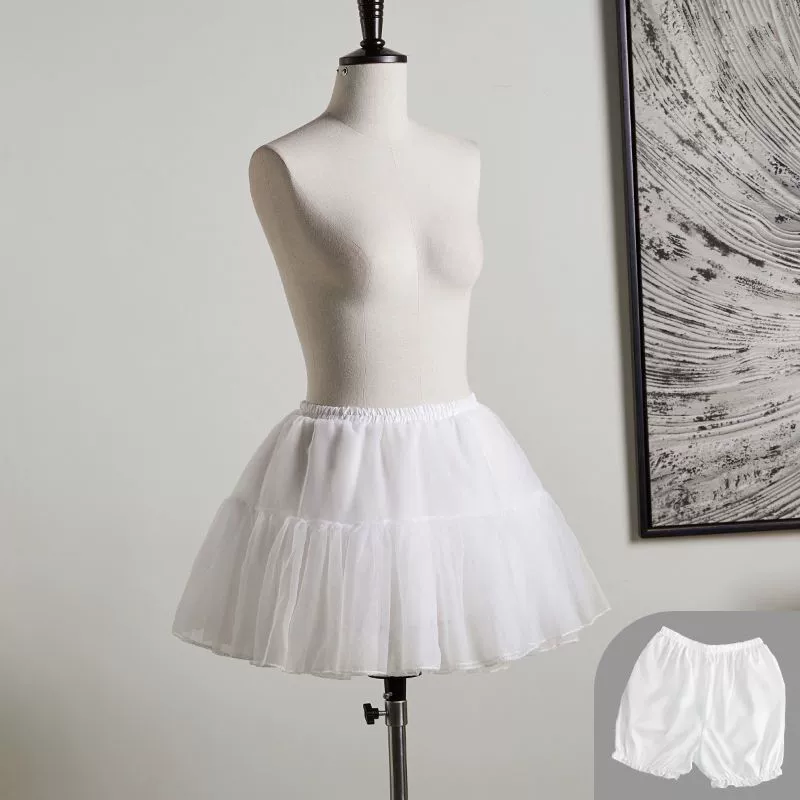 Короткая тонкая школьная плисированная юбка, стиль Lolita, балетная юбка