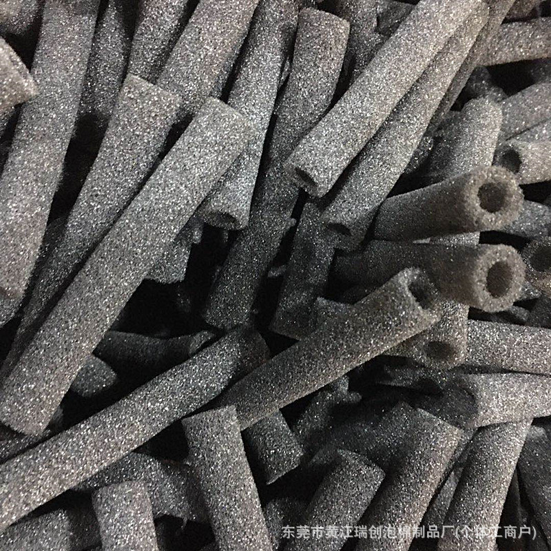 厂家批发包线吸音棉发泡管喇叭线降噪线束海绵套空心聚氨酯套管