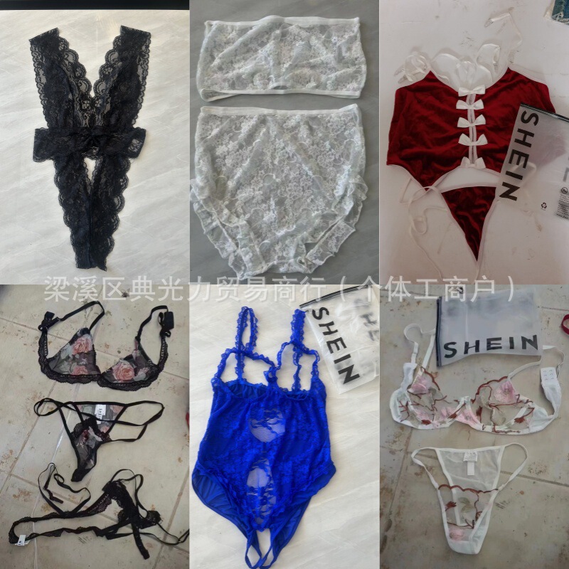 Shein factory tail goods in stock wholesale sexy tease lace sexy underwear suit miscellaneous miscellaneous code