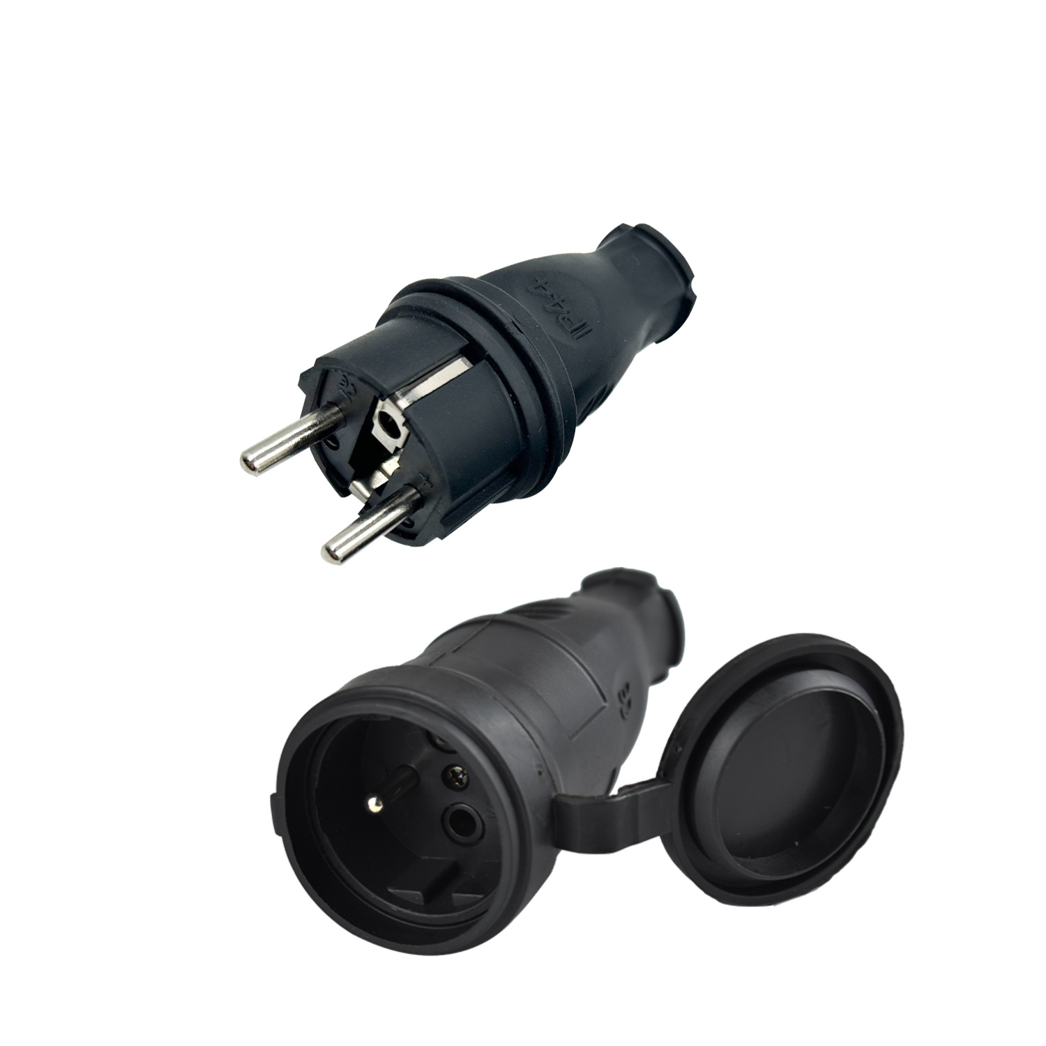 法规防爆抗摔耐寒插头插座 橡胶工业插头插座 法式公母对接16A 25