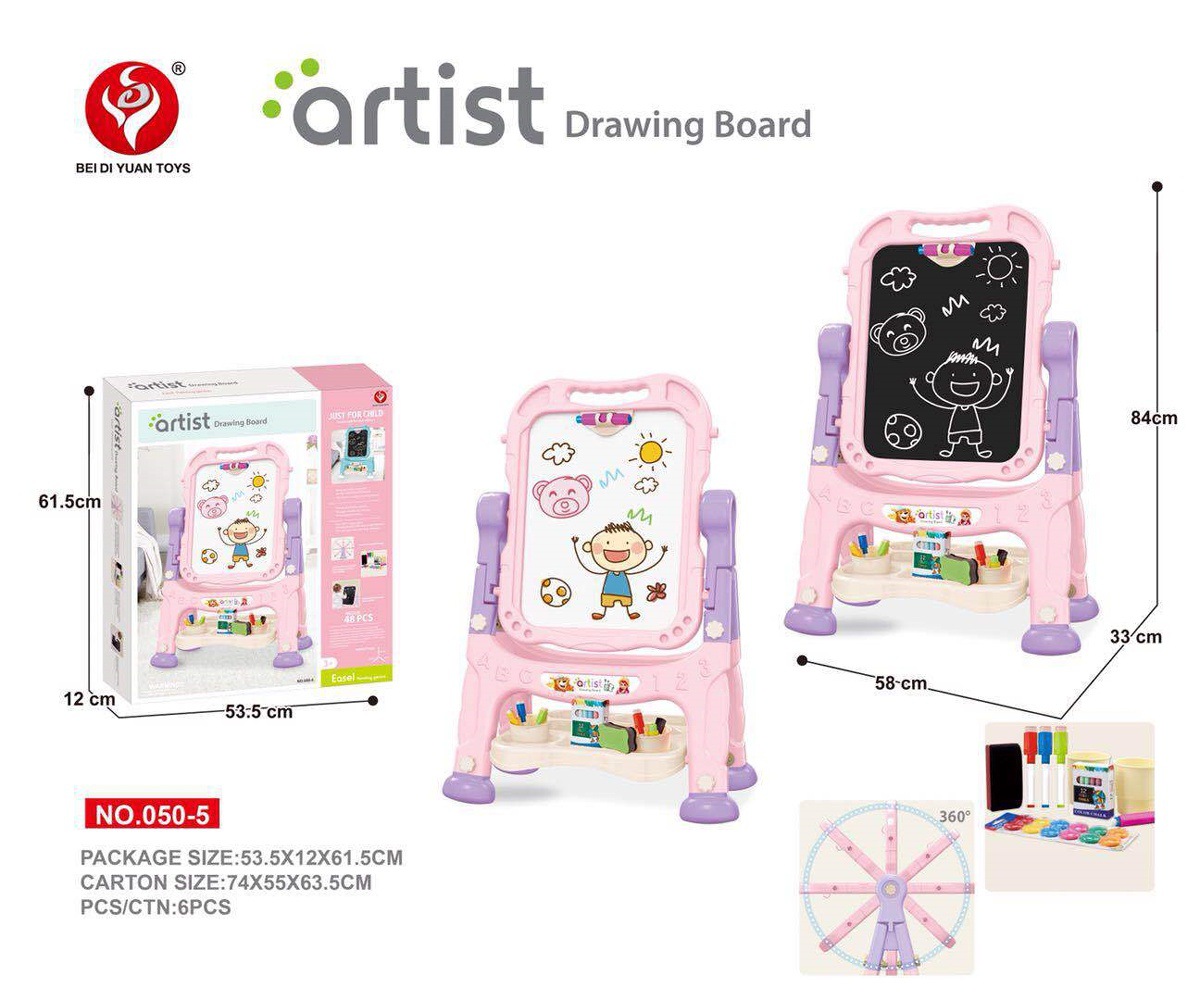 comercio exterior infantil imitación magnética de doble cara graffiti tablero de escritura tablero de escritura pie largo estante de dibujo juguetes de ciencia y educación