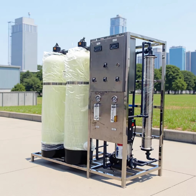 0.25吨紫外线灭菌器纯水抛光树脂反渗透设备 纯水设备 净水设备