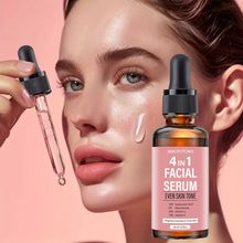 跨境全英文四合一烟酰胺精华VC维E滋润亮肤烟酰胺多效合一精华液