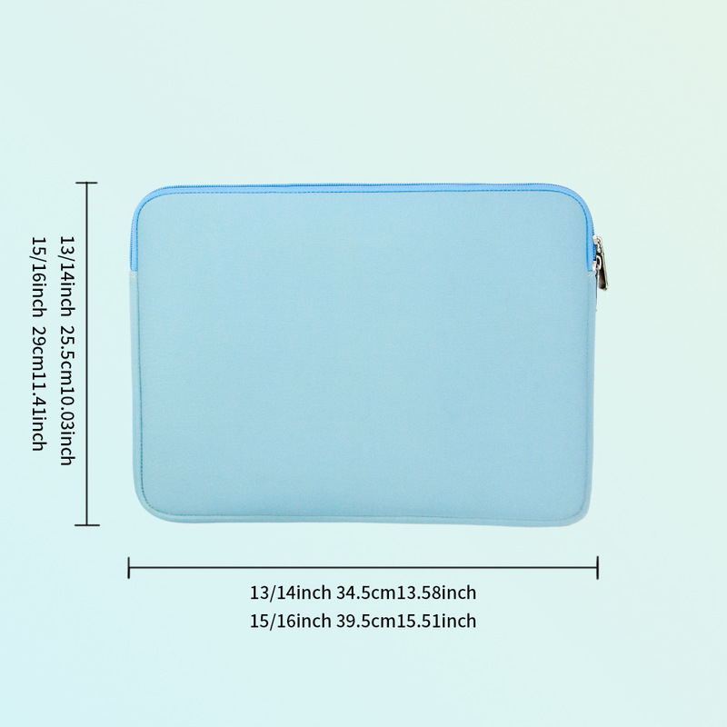 Notebook Diving Material Anti-Collision Inner Sleeve Bag for 11/13/14/15.6 Inch Laptops, Cross-Border Hot-Selling Product