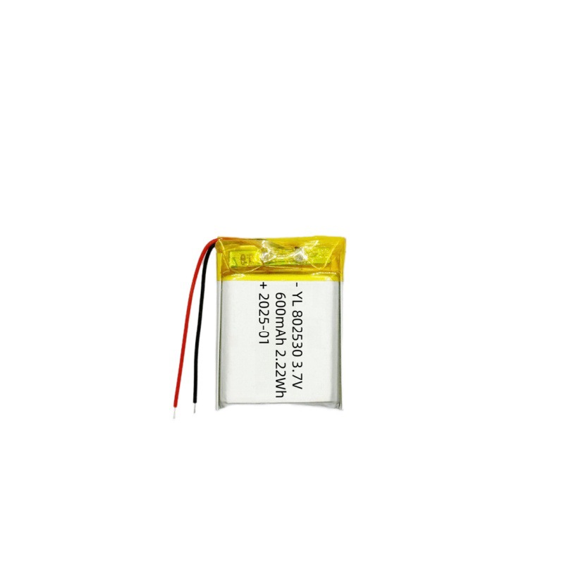 802530/600mAh 배터리(보호 보드 콘센트 포함)