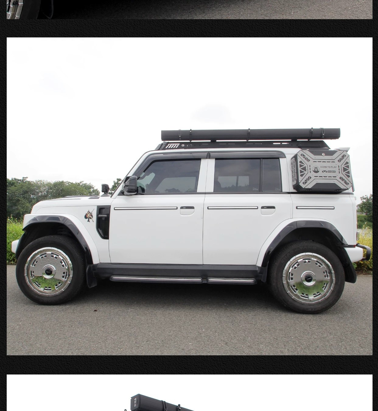 Suitable for Icar V23 Body Protection Trim Strips, Special G-Style Exterior Modification Accessories, Anti-Collision Decorative Strips
