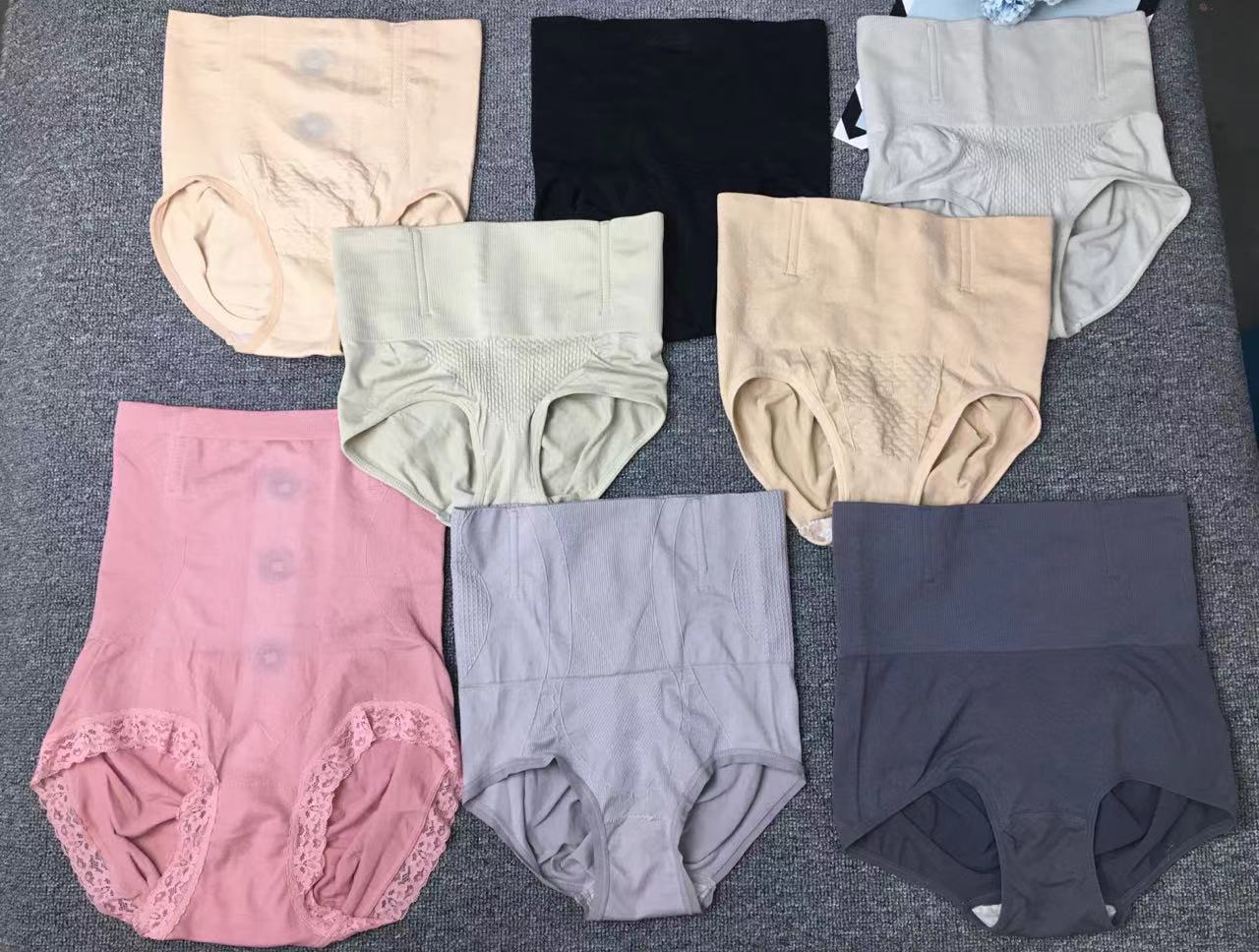 Vientre de cintura alta que forma los pantalones sin costuras posparto de las mujeres mezclado Diverso levantamiento de la cadera vientre contracción ropa interior cuerpo que forma los pantalones Calzoncillos mujeres