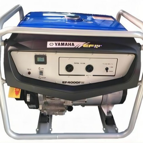雅马哈3/4千瓦小型汽油机无刷单相手启动户外便携式汽油发电机组