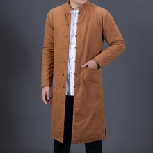 蒙鲤2025冬季新款男士棉衣中国风青年立领棉衣宽松休闲保暖棉衣