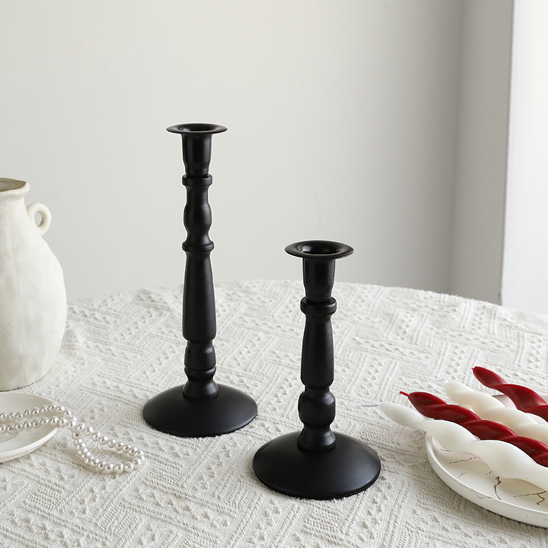 Vela aromática de cera de soja estilo francés vintage color burdeos, vela romántica para bodas, portavelas para uso doméstico, disponible para dropshipping.