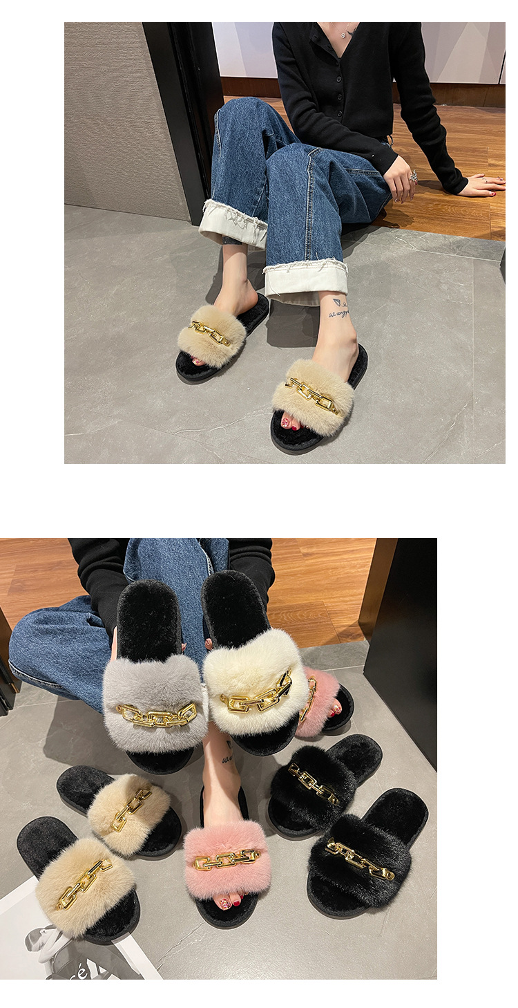 Women's Velvet Plush Adjustable Closed-Toe Summer Spring Bedroom Indoor Warm Machine Washable House Shoes_voghion.com