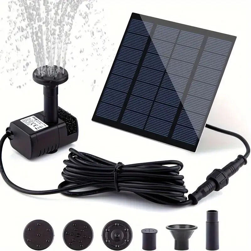 Solar Automatic Square Fountain Lights Outdoor Garden Landscape Square Luminous Courtyard Pool Music Fountain Lights