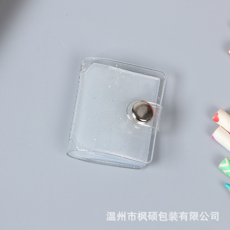 1 인치 투명 16 장의 사진을 넣을 수 있습니다