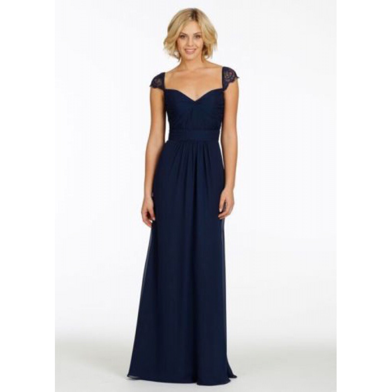 Blue Chiffon Mother of the Bride Dress Formal Occasion Evening Gown for Women