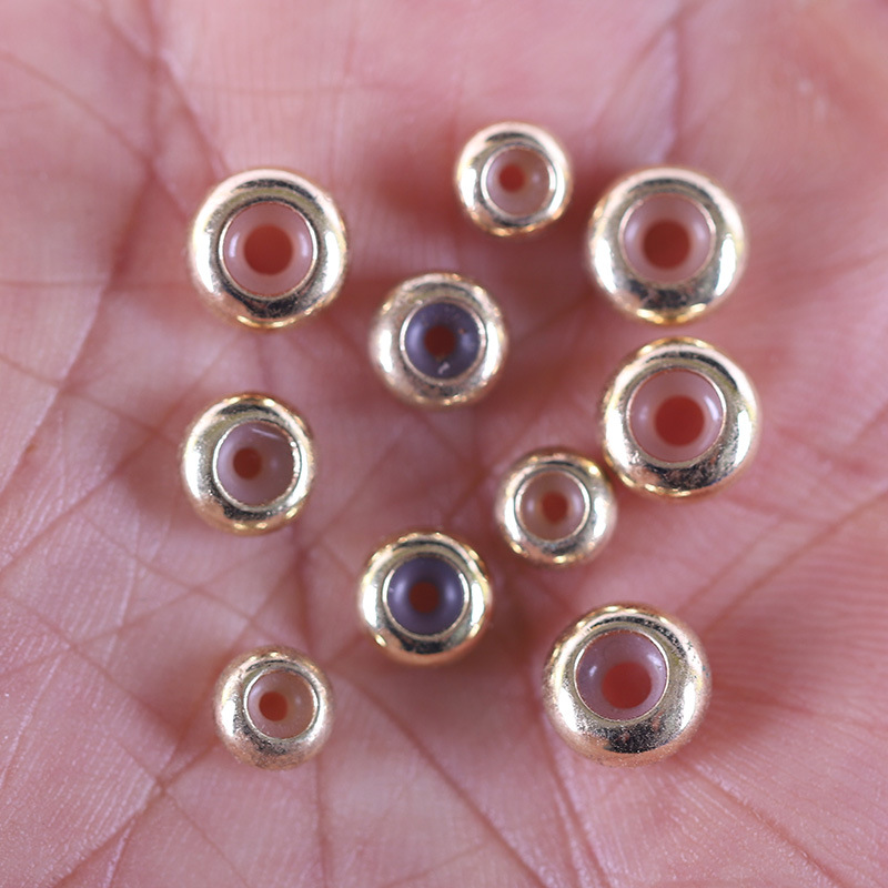 Brass silicone abacus