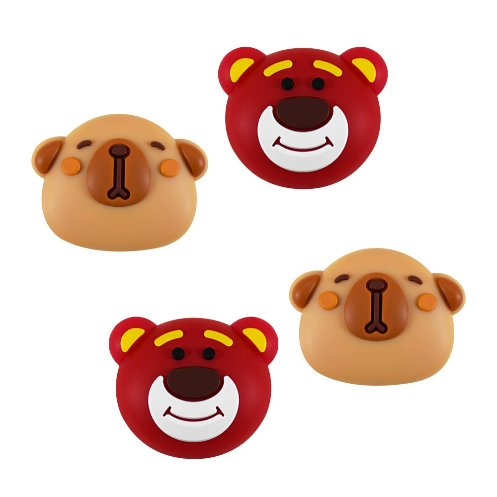 Рукоять, мультяшный силиконовый защитный джойстик