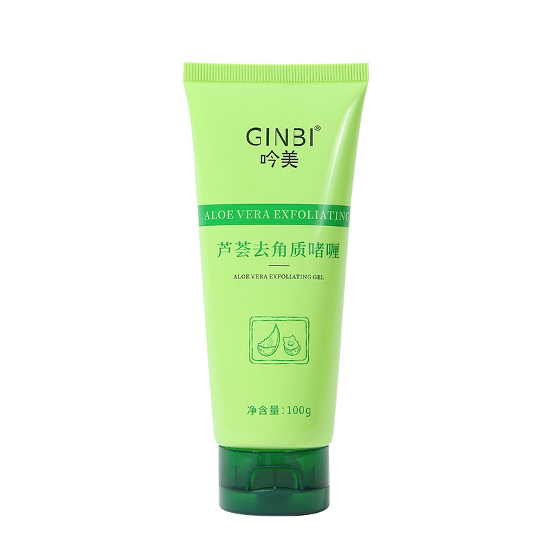 Yinmei exfoliante facial eliminando queratinina limpieza profunda suave exfoliación de la piel muerta, exfoliación de barro, aloe vera, exfoliación de la piel