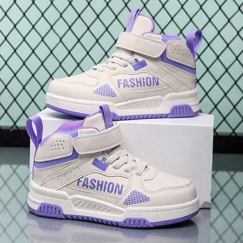 Factory direct supply of children's shoes, wholesale boys' shoes, white shoes, children's sneakers, cross-border girls' shoes, medium and large children's sports shoes