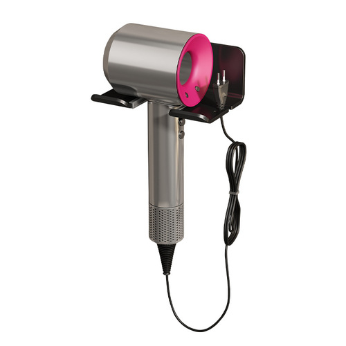 Hair dryer rack without punching bathroom hair dryer bracket wall-mounted bathroom hair dryer placement shelf hanger