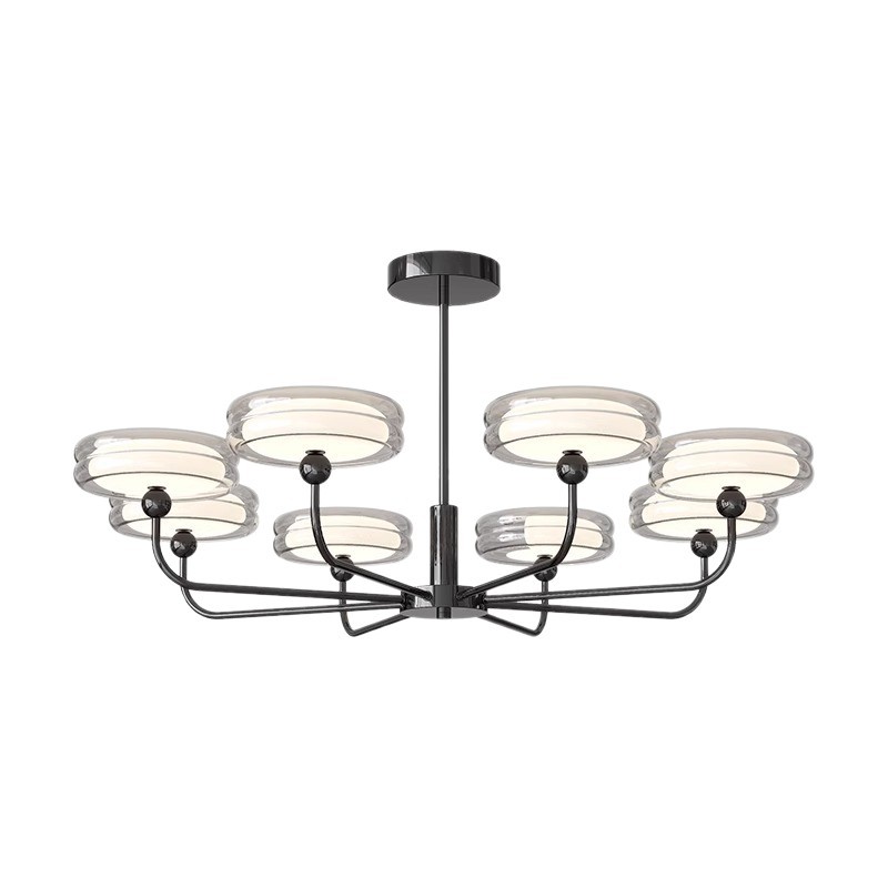 Araña de sala de estar atmósfera 2025 nuevo moderno simple, ligero, lujo, espectro completo, restaurante inteligente, sala de estudio, lámpara de dormitorio principal