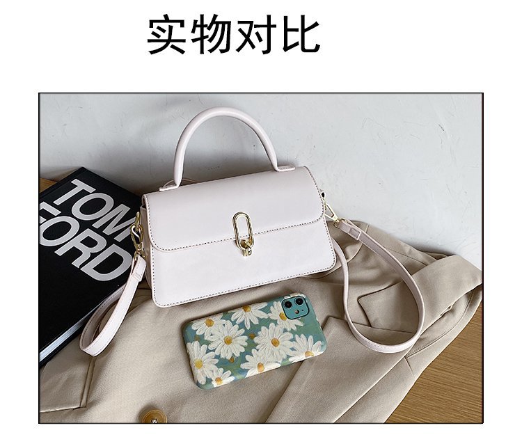 Fashion Solid Color Shoulder Messenger Portable Bag Wholesale display picture 7