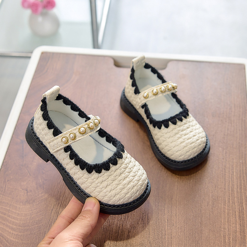 Zapatos de Princesa con Tejido Artesanal para Niñas de EVA, para Fiesta y Uso Diario image 1