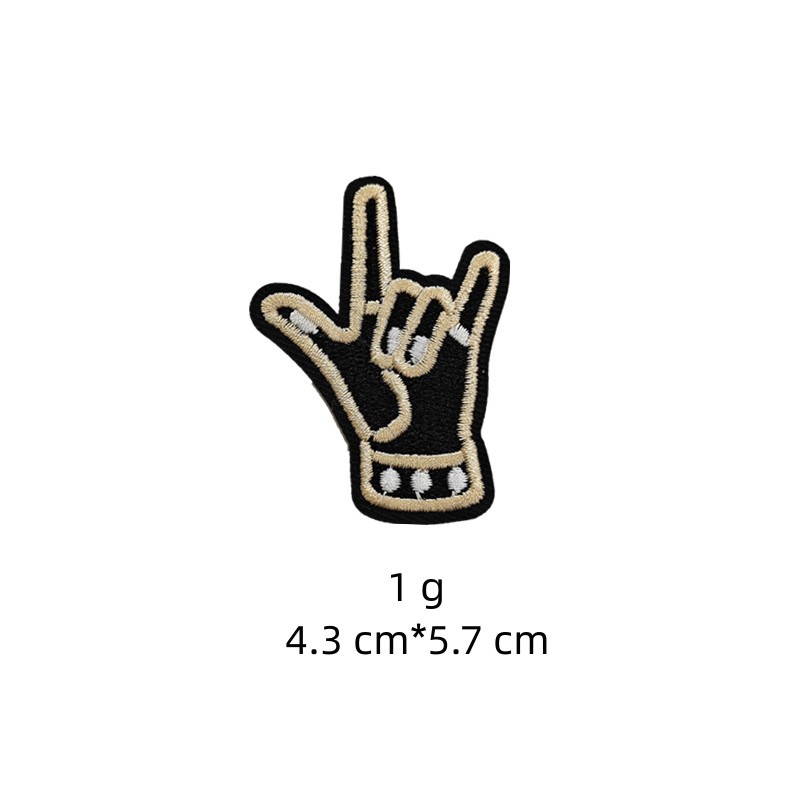 2g Weight Clothing Sticker Patches Classification 1 Piece Quantity Nonwoven, Polyester Material Human, Letter Pattern Cute Style 1 Piece Cute Human Letter Nonwoven Polyester Clothing Sticker Patches 8