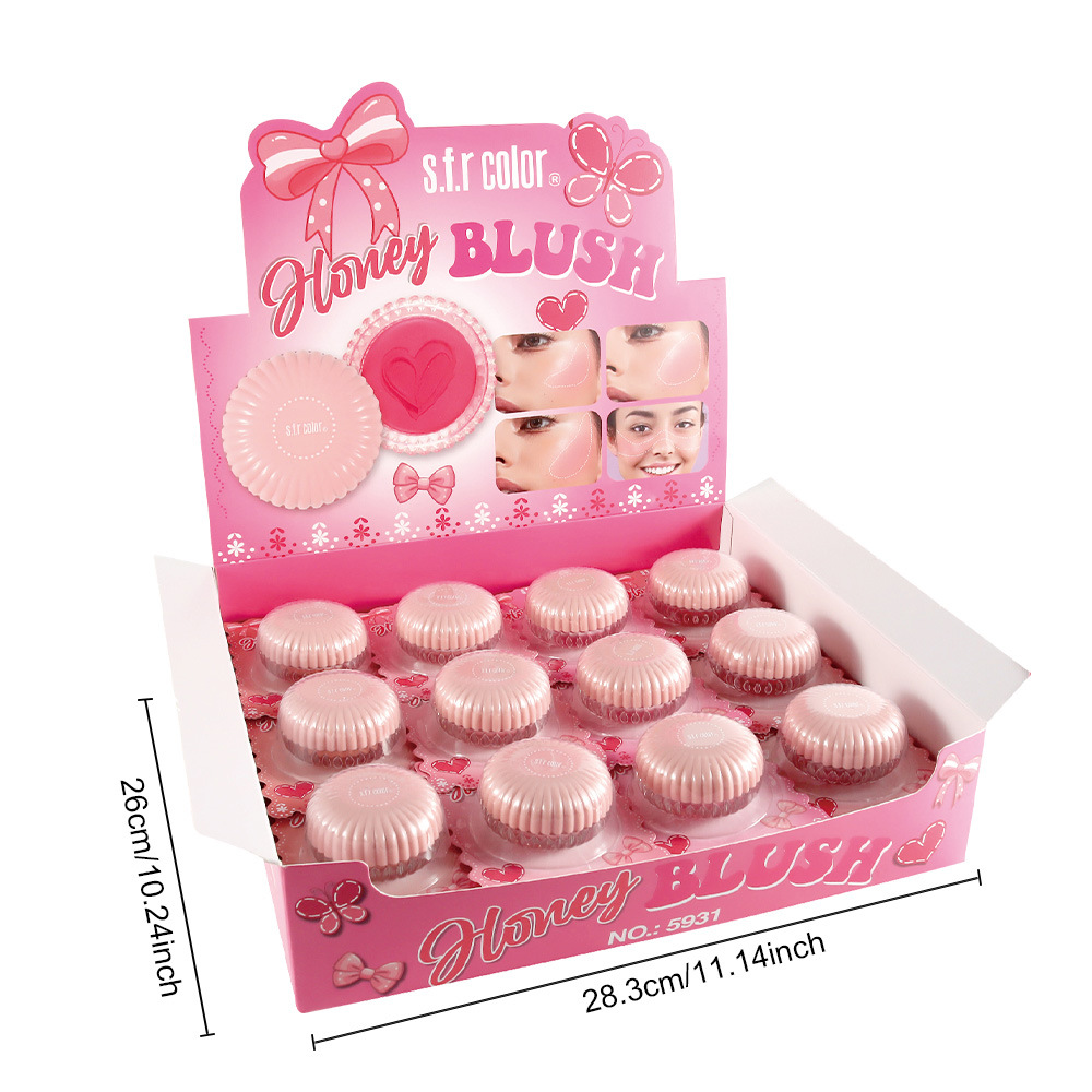 s.f.r color transfronterizo exclusivo maquillaje de color, vitalidad, color natural, lindos rosados, rosas rojas.