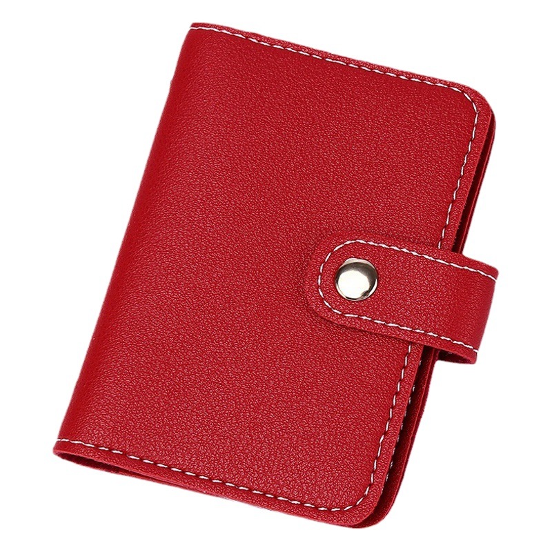 Titular de la tarjeta al por mayor estudiante femenino coreano simple anti-desmagnetizante titular de la tarjeta masculina multi-tarjeta de identificación bolsa titular de la tarjeta de crédito titular de la tarjeta