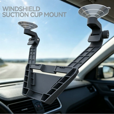 Mini car central control suction cup mount, in-car windshield fixed bracket, satellite receiver suction cup support stand (Roof rack) - as-shown-in-the-picture
