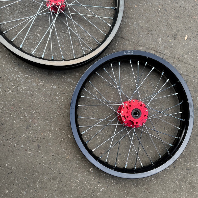 Light Bee modified front 2.15-18 rear 2.15-17 aluminum alloy rims Surron Light Bee X wheel mesh hub assembly